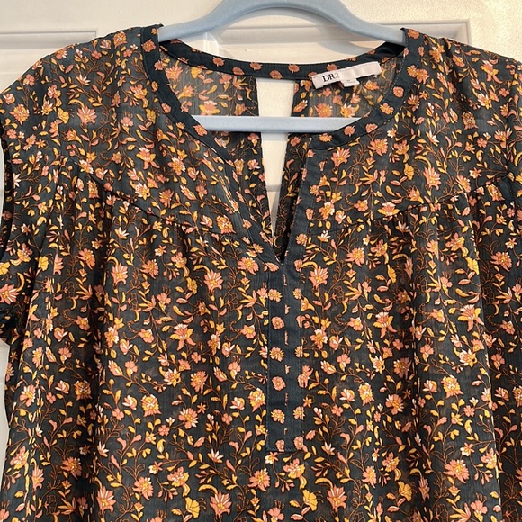 DR2 Medium shear bohemian top - Picture 4 of 10